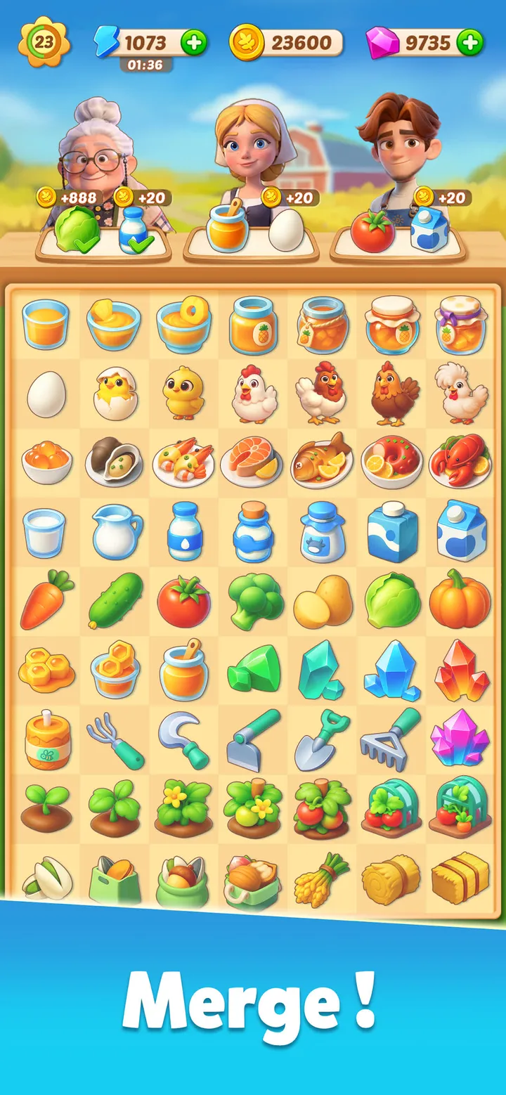 Family Farm Merge screenshot 3