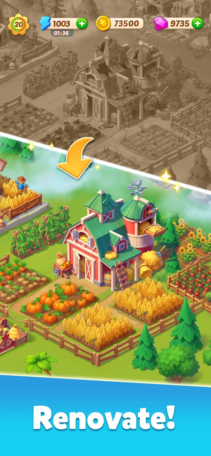 Family Farm Merge screenshot 4
