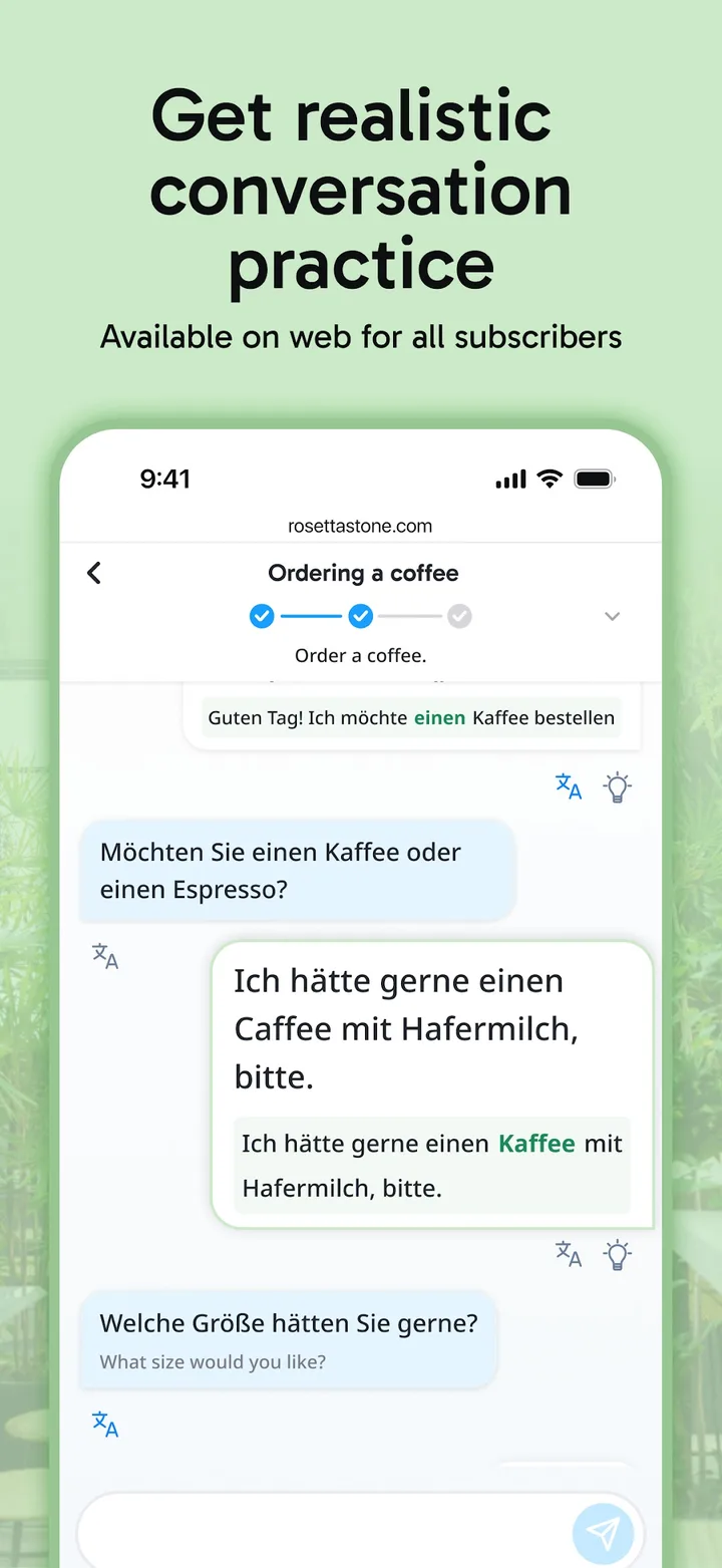 Rosetta Stone Sapphire screenshot 3