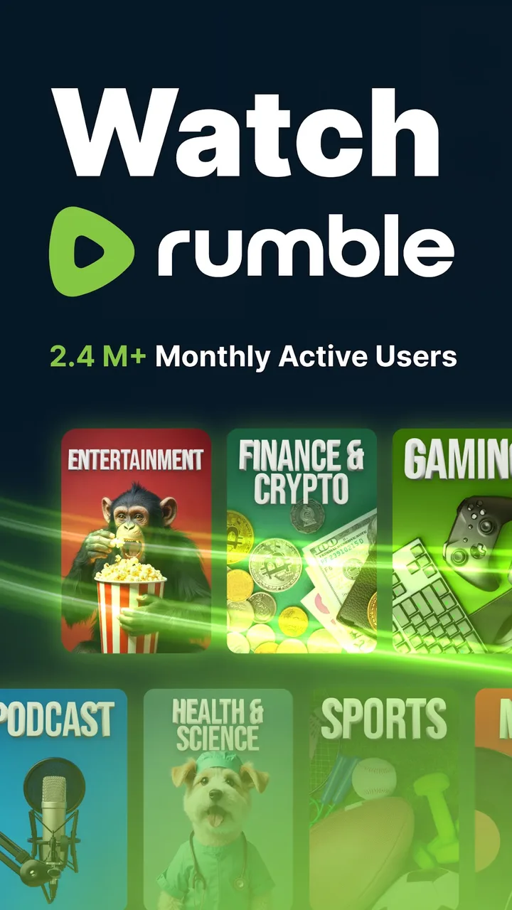 Rumble: Stream & Watch Videos screenshot 1
