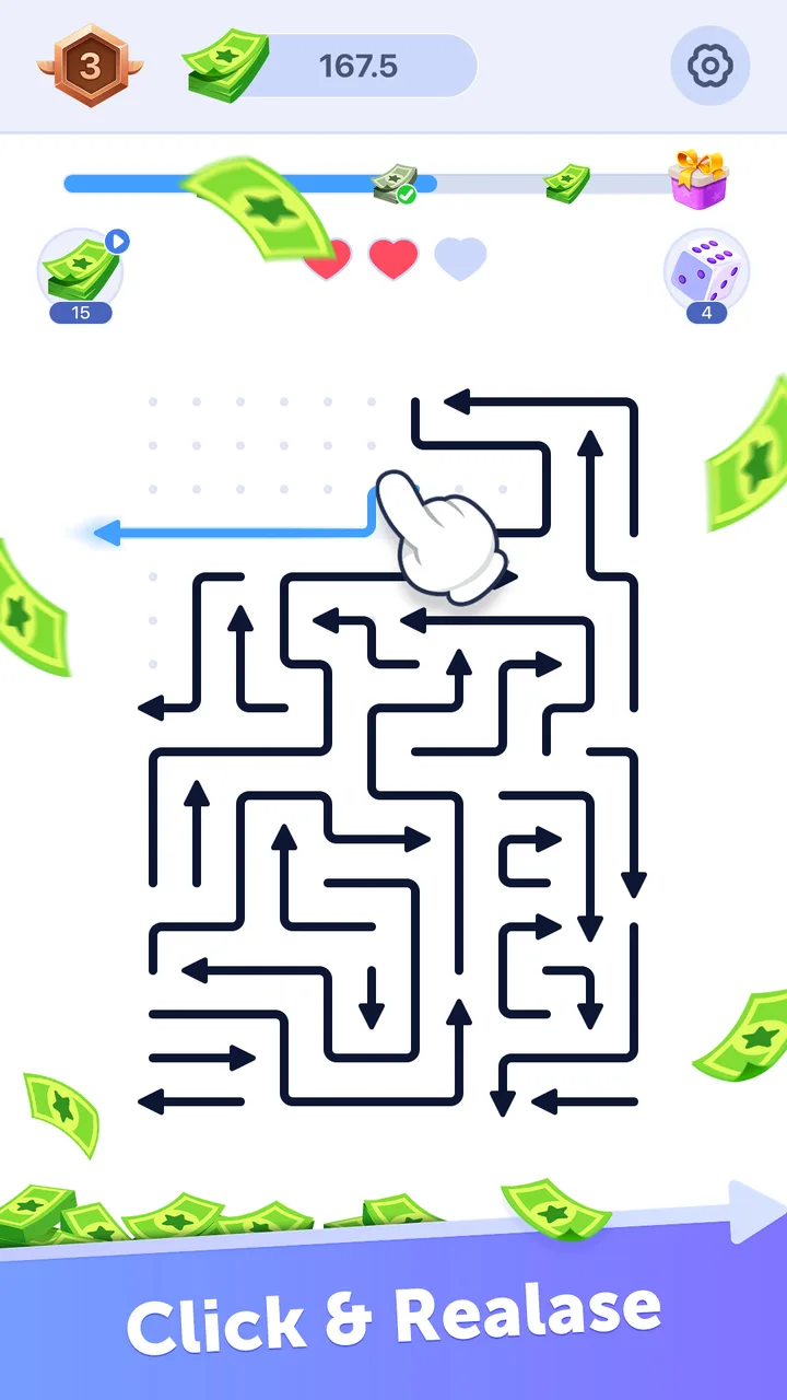 Arrow Trace: Escape Puzzle screenshot 1