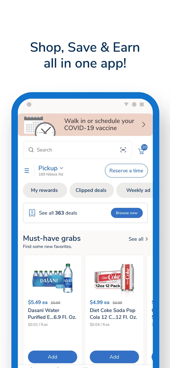 Albertsons: Grocery & Deals screenshot 1