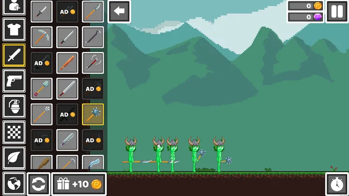 Noob Battle: War Sandbox screenshot 1