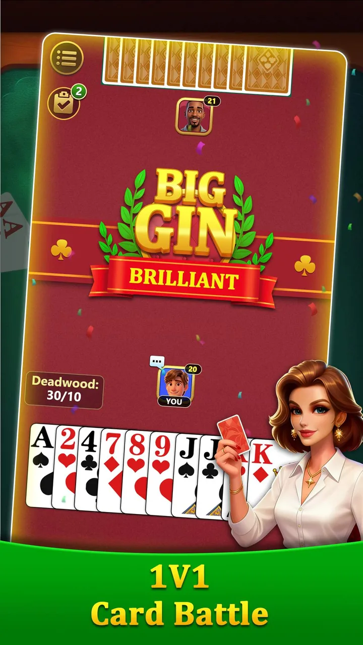 Gin Rummy Classic screenshot 2