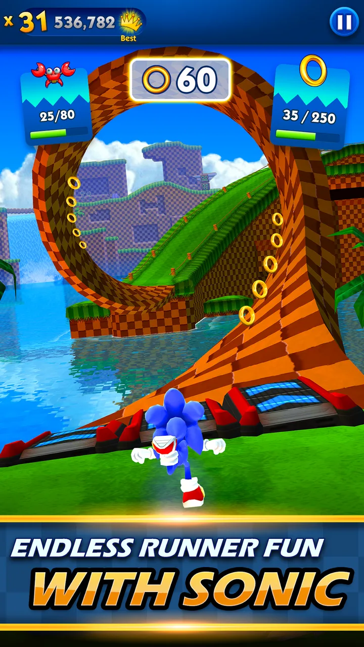 Sonic Dash Run screenshot 1