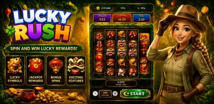 Lucky Rush screenshot 1