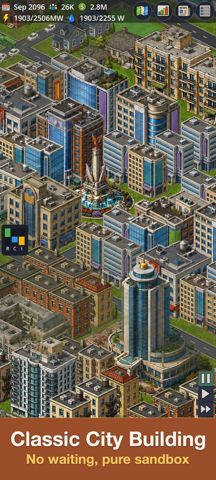 Mayor 4000: City Builder screenshot 1