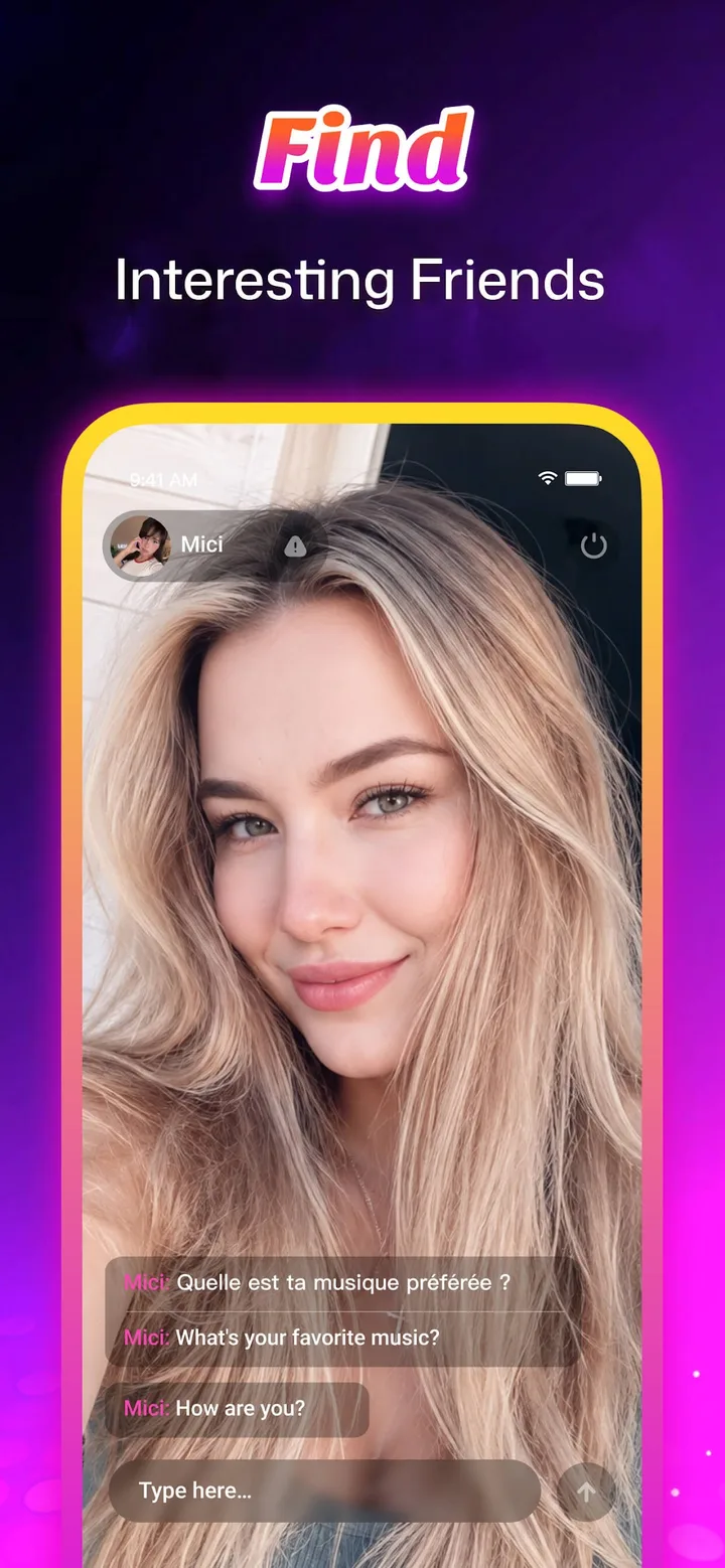 Mici - Call & Meet screenshot 1