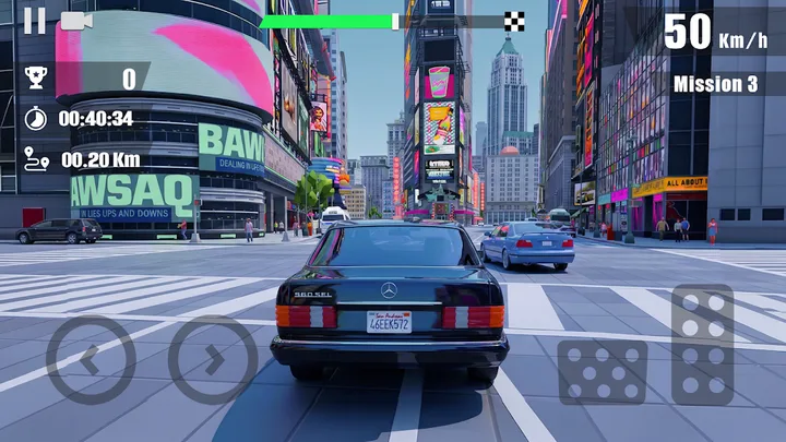 Real Traffic Car Simulator 3D screenshot 3