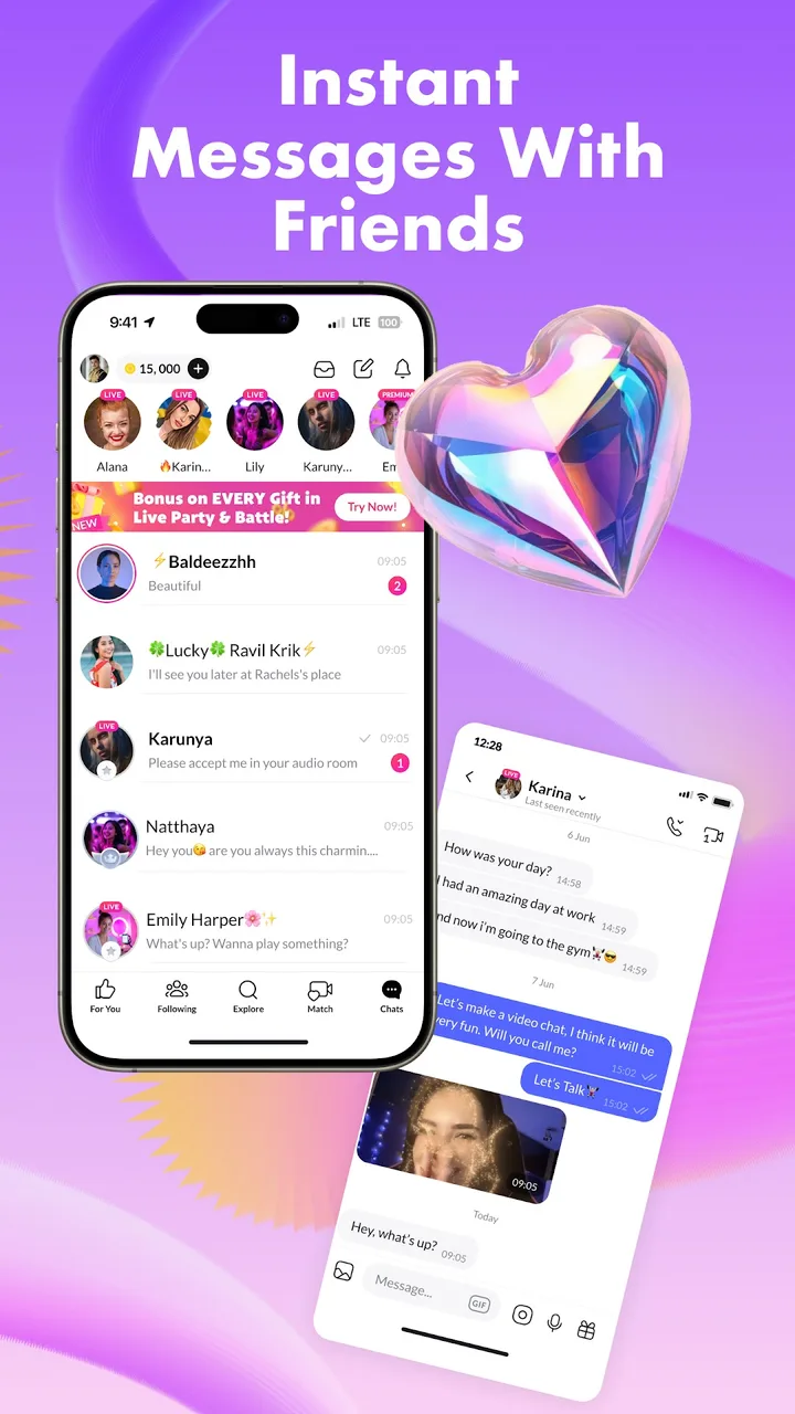 Tango: Live Stream, Video Chat screenshot 3