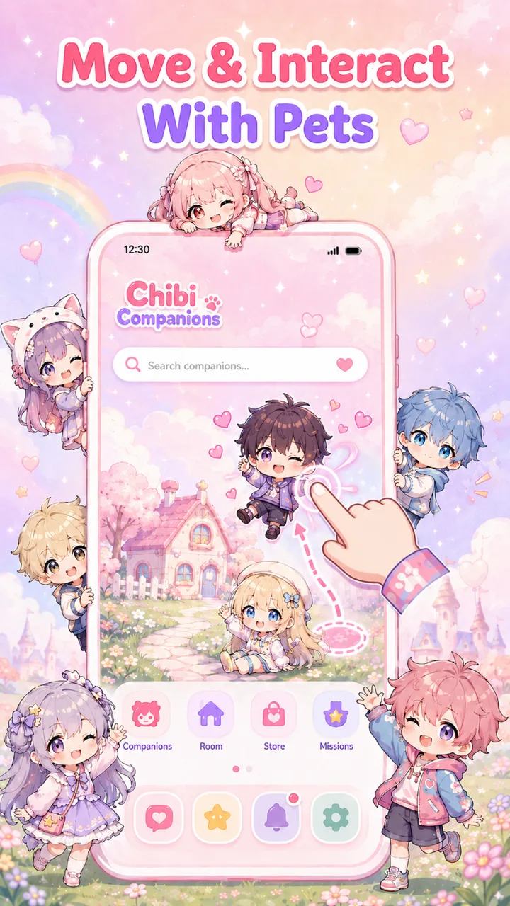 Emoji Battery & Shimeji Pets screenshot 4