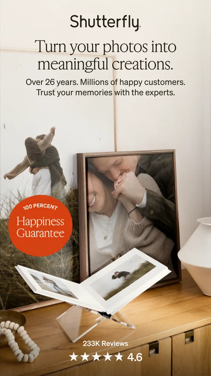Shutterfly: Prints Cards Gifts screenshot 1