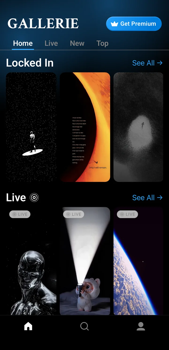 Gallerie Wallpapers screenshot 1