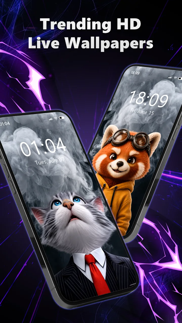 Silly Fun Smile Live Wallpaper screenshot 1