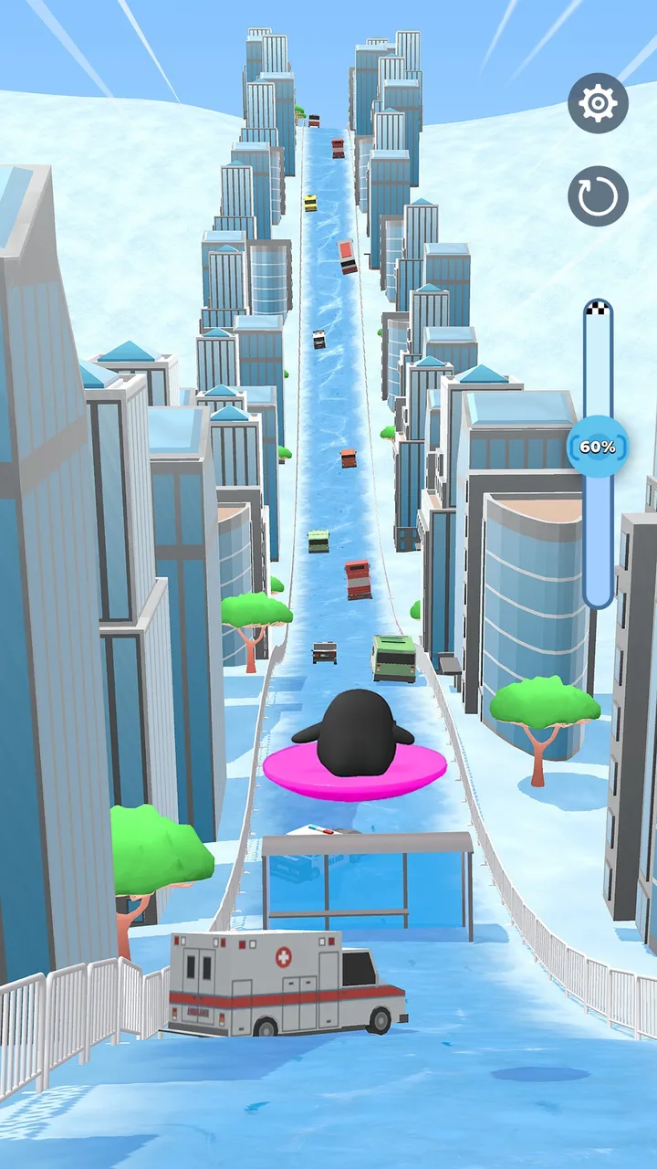 Sled Surfers screenshot 2