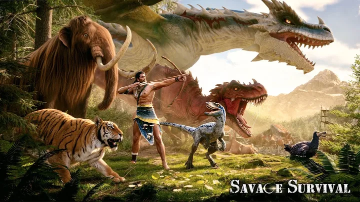 Savage Survival:Jurassic Isle screenshot 1