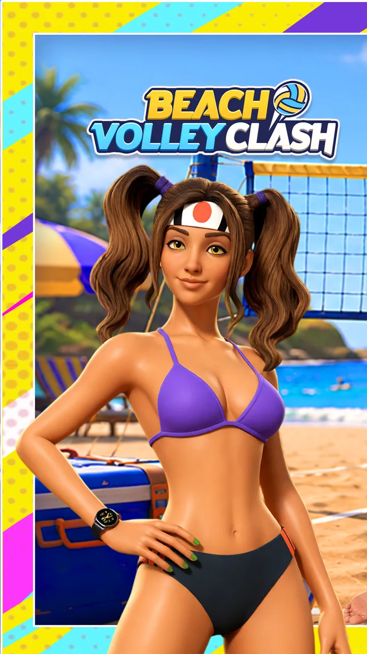 Beach Volley Clash screenshot 1