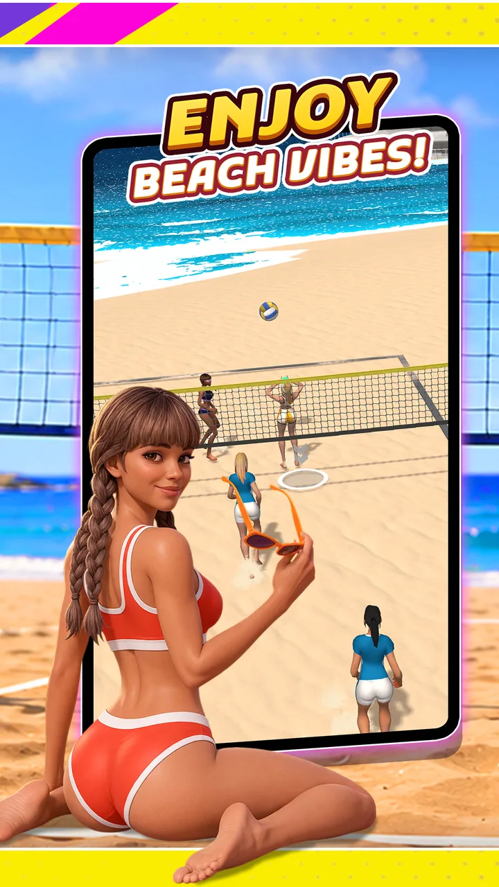 Beach Volley Clash screenshot 2