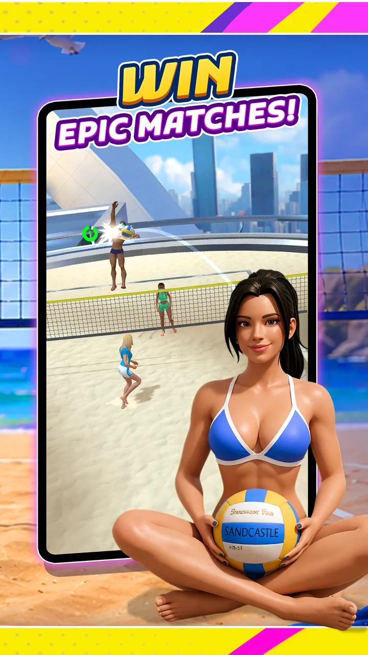 Beach Volley Clash screenshot 4