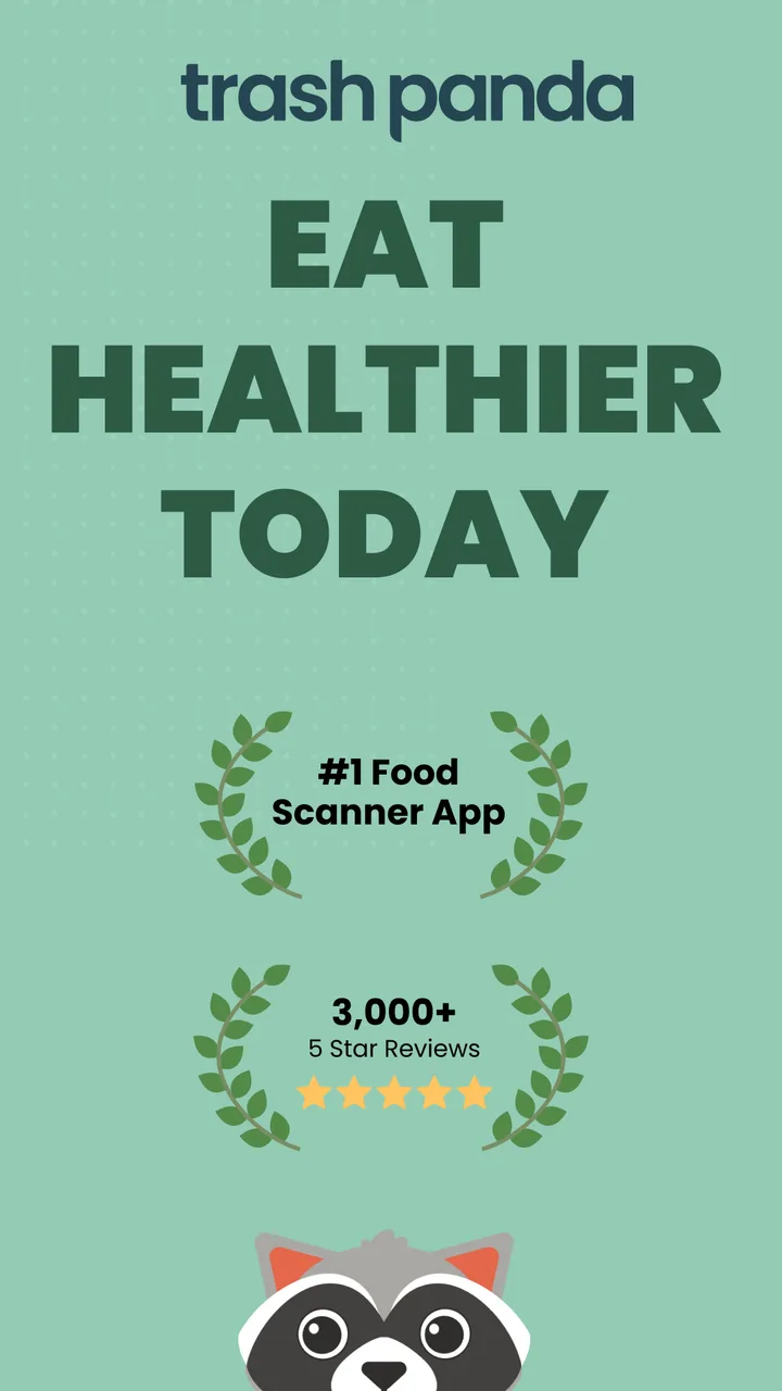 Trash Panda - Food Scanner screenshot 1