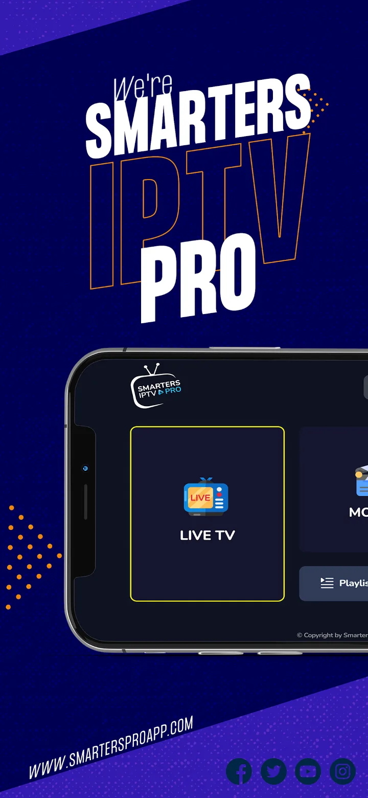 Smarters IPTV Pro screenshot 1