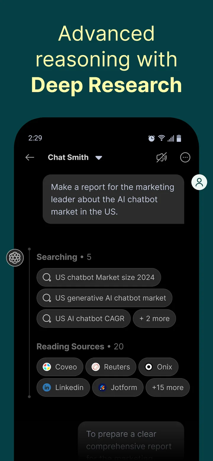 Chat Smith: AI Chatbot & Agent screenshot 4