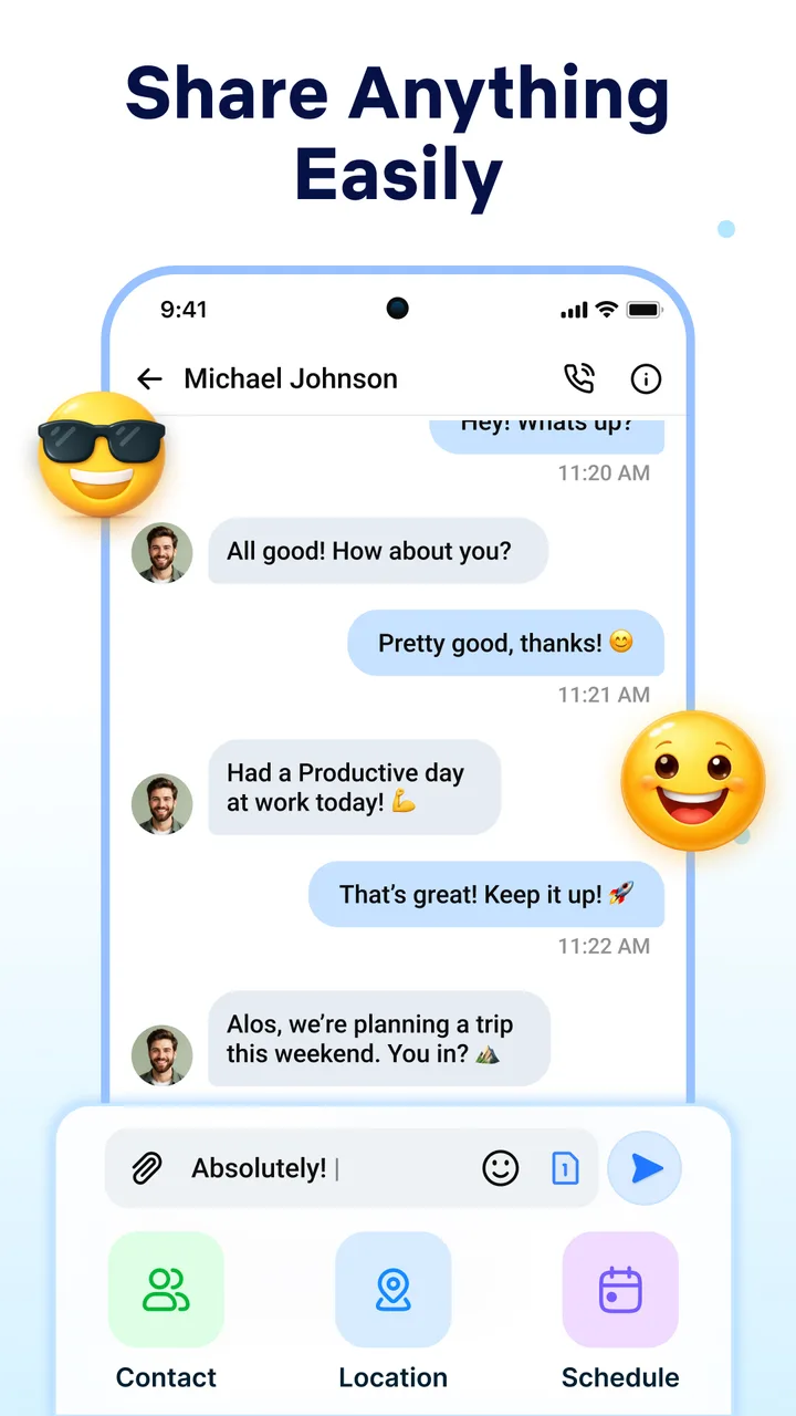 Messages - Text SMS Home screenshot 2