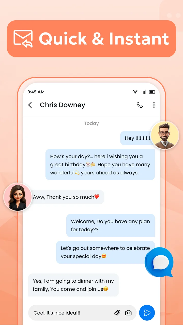 Messages - all in one chat app screenshot 2