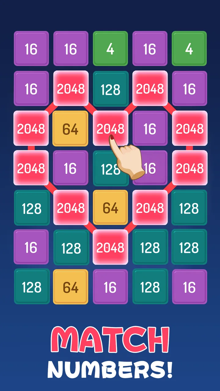 SoEasy 2248:Number Puzzle 2048 screenshot 2