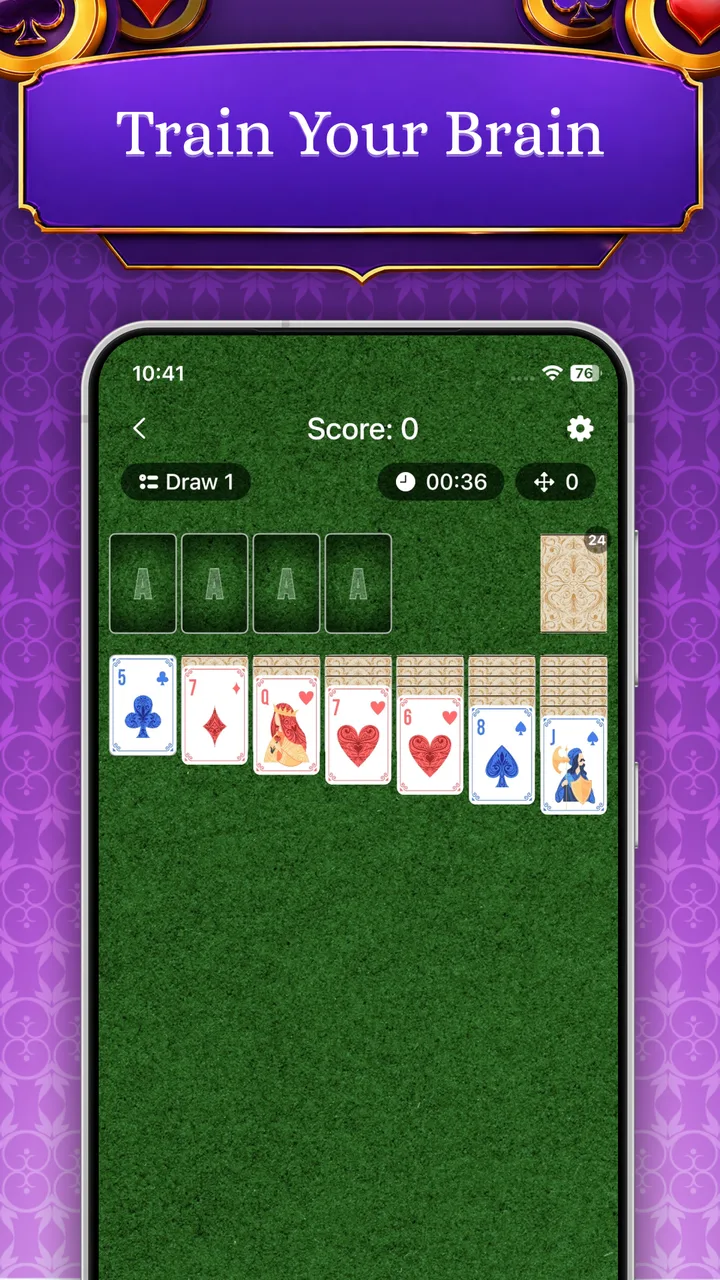 Solitaire, Classic Card Game screenshot 2