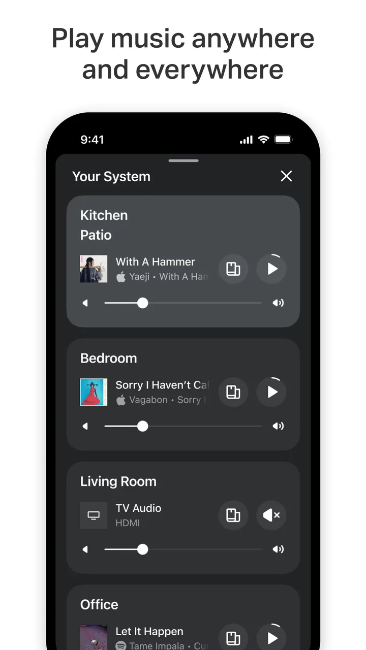 Sonos screenshot 3