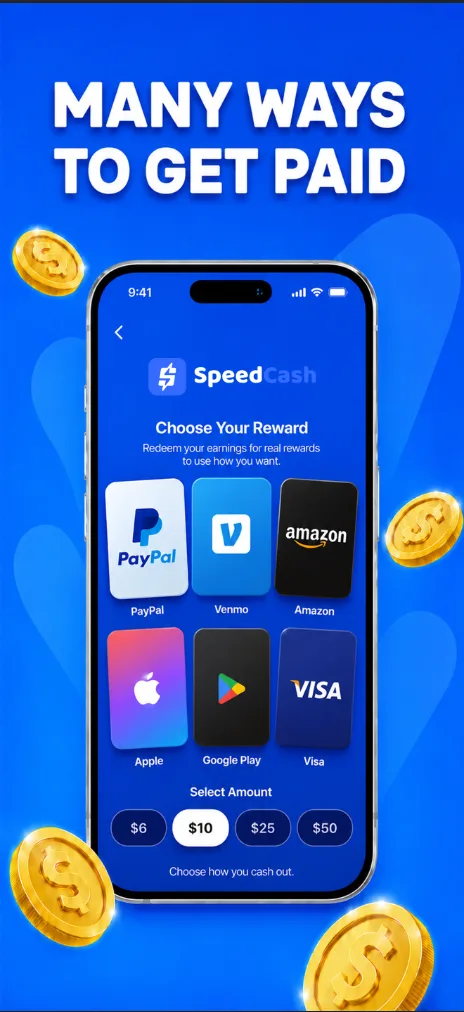 SpeedCash: Play & Earn Money screenshot 4