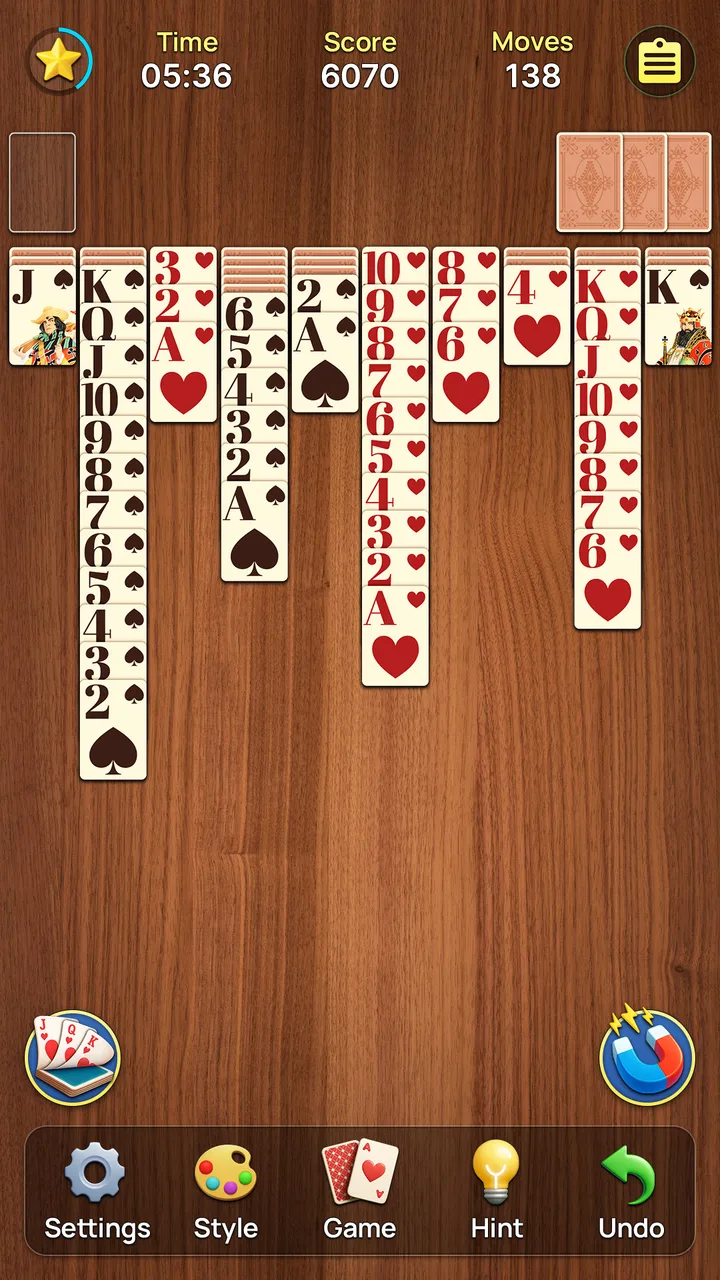 Spider Solitaire screenshot 3