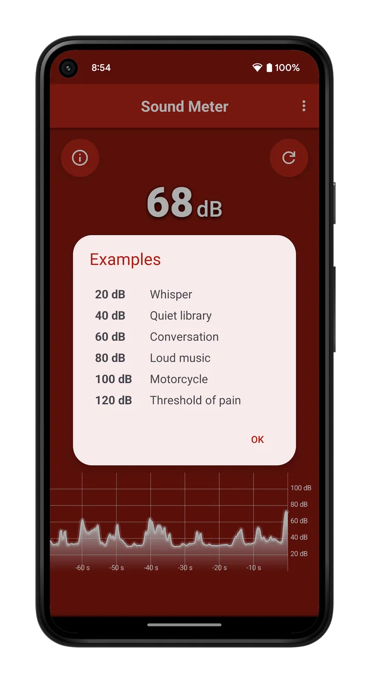 Sound Decibel Meter screenshot 2