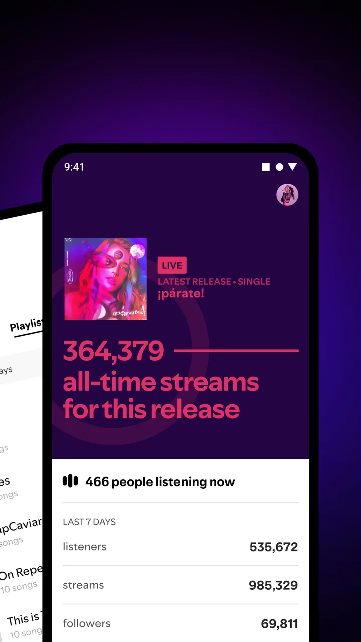 Spotify for Artists screenshot 3