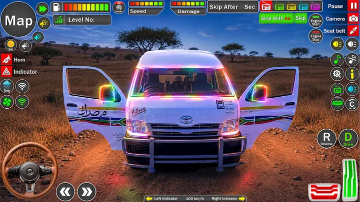 Van Driving Dubai Van Game screenshot 1