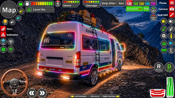 Van Driving Dubai Van Game screenshot 2