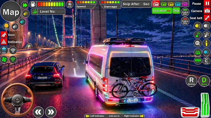 Van Driving Dubai Van Game screenshot 4
