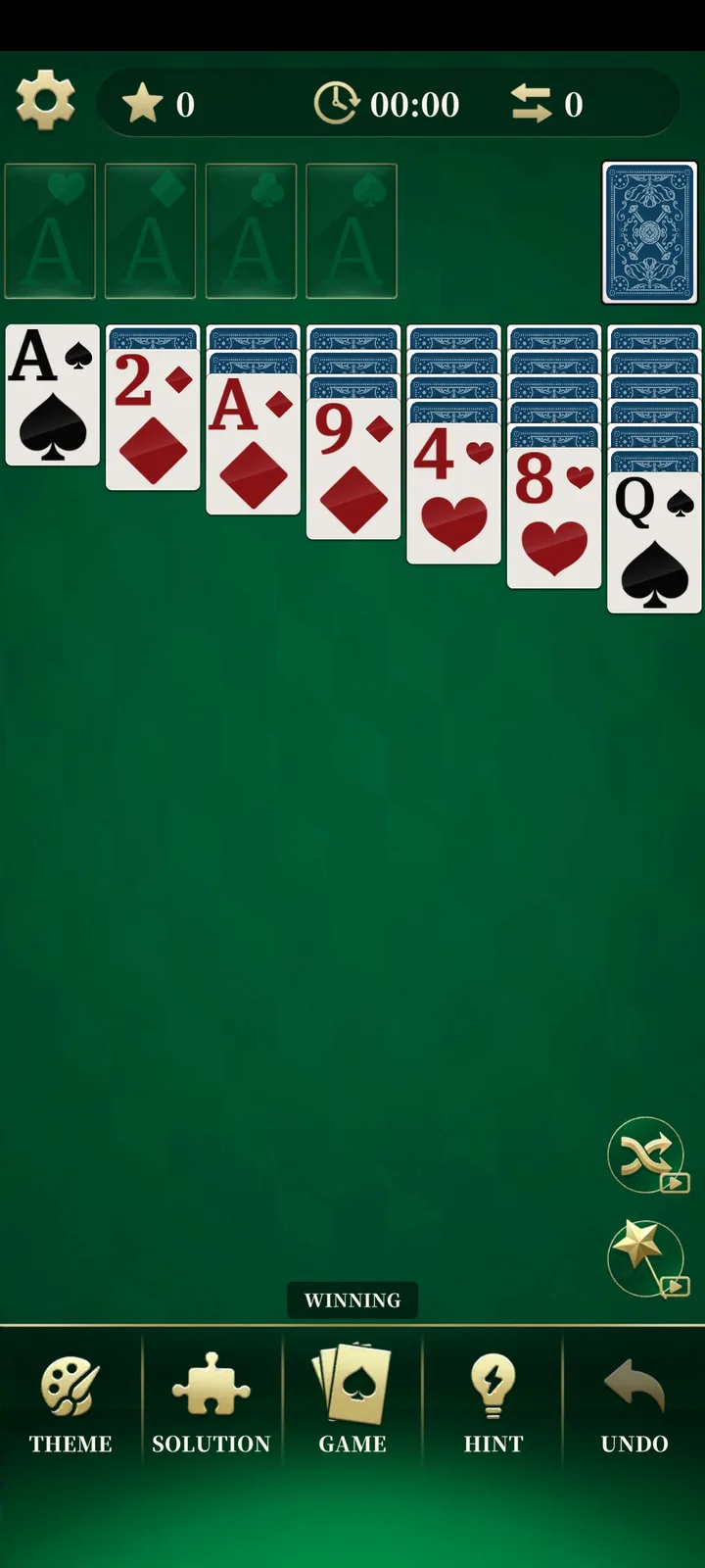 Solitaire Classic Klondike screenshot 1