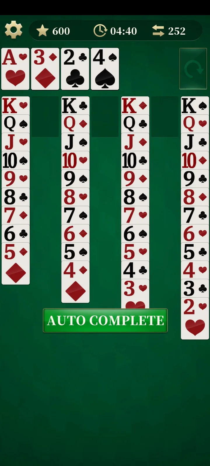 Solitaire Classic Klondike screenshot 2