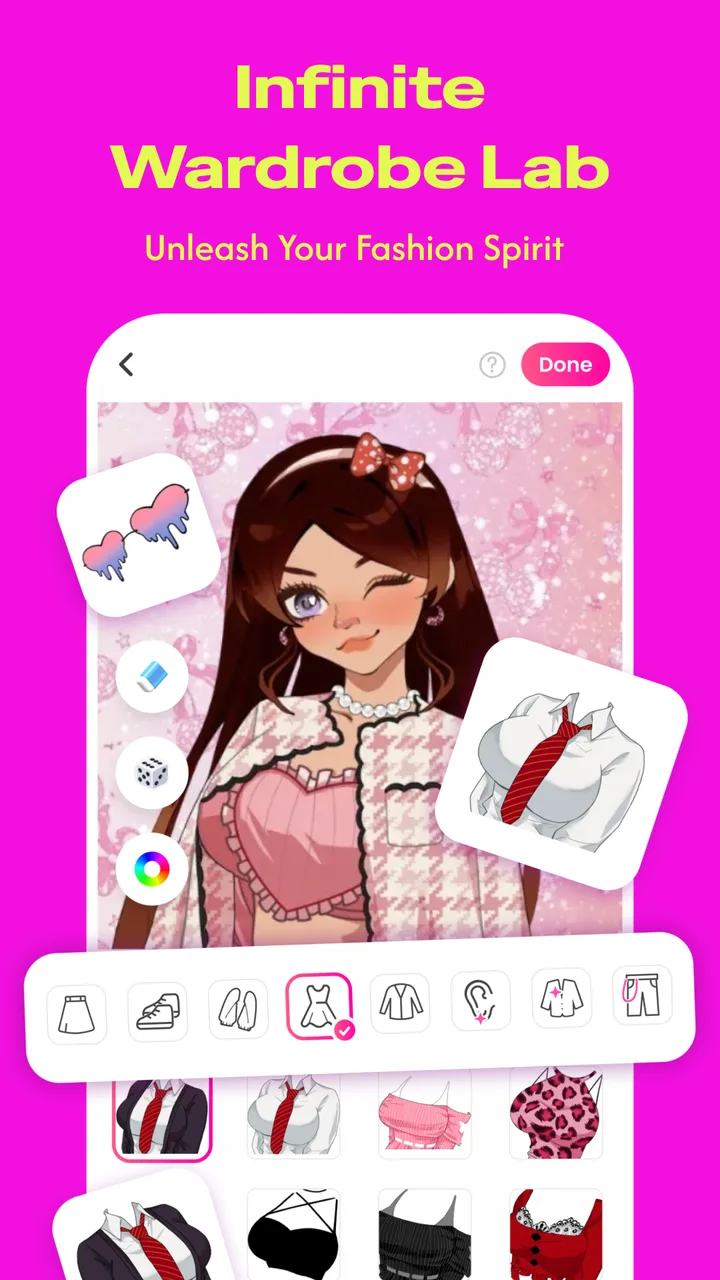 Neku: OC character creator screenshot 2
