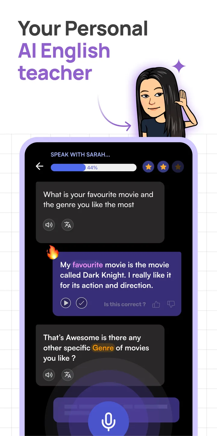 Stimuler AI: English Fluency screenshot 2