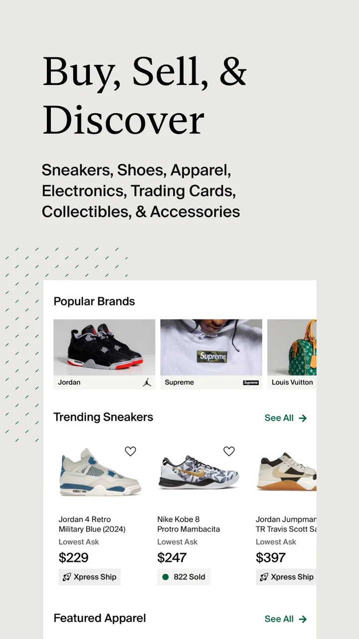 StockX - Sneakers and Apparel screenshot 2