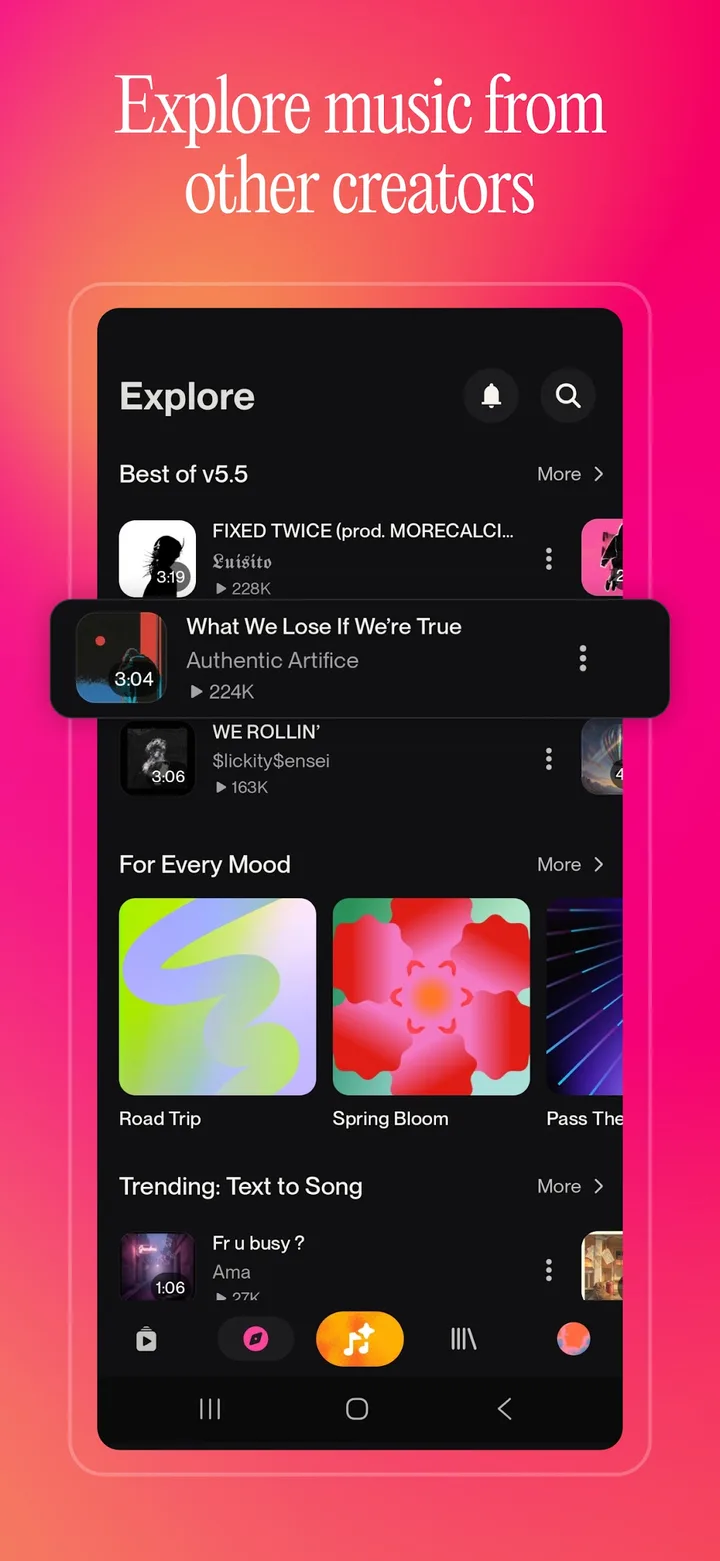 Suno - AI Music & Songs Maker screenshot 3