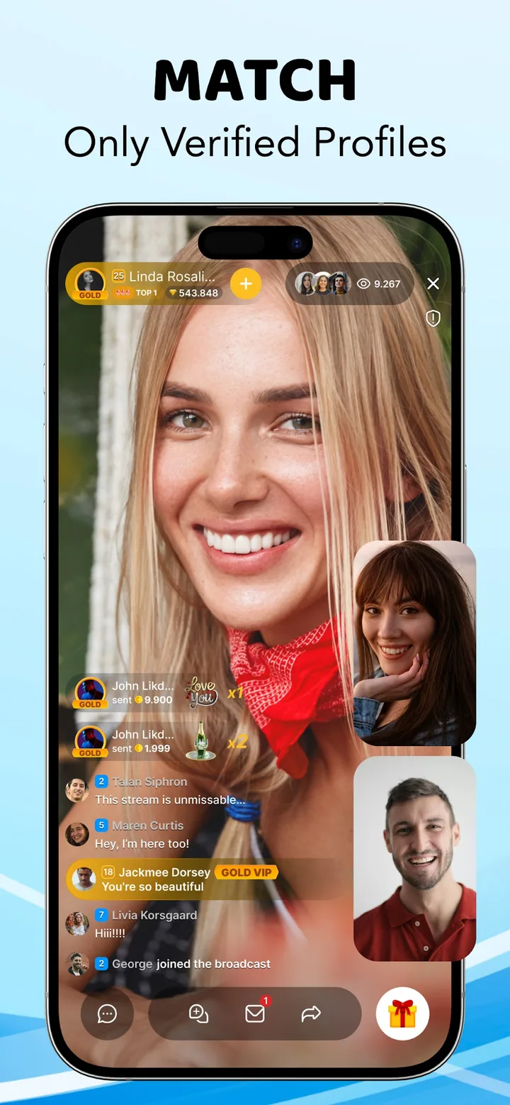 SuperLive- Live Stream & Chat screenshot 3