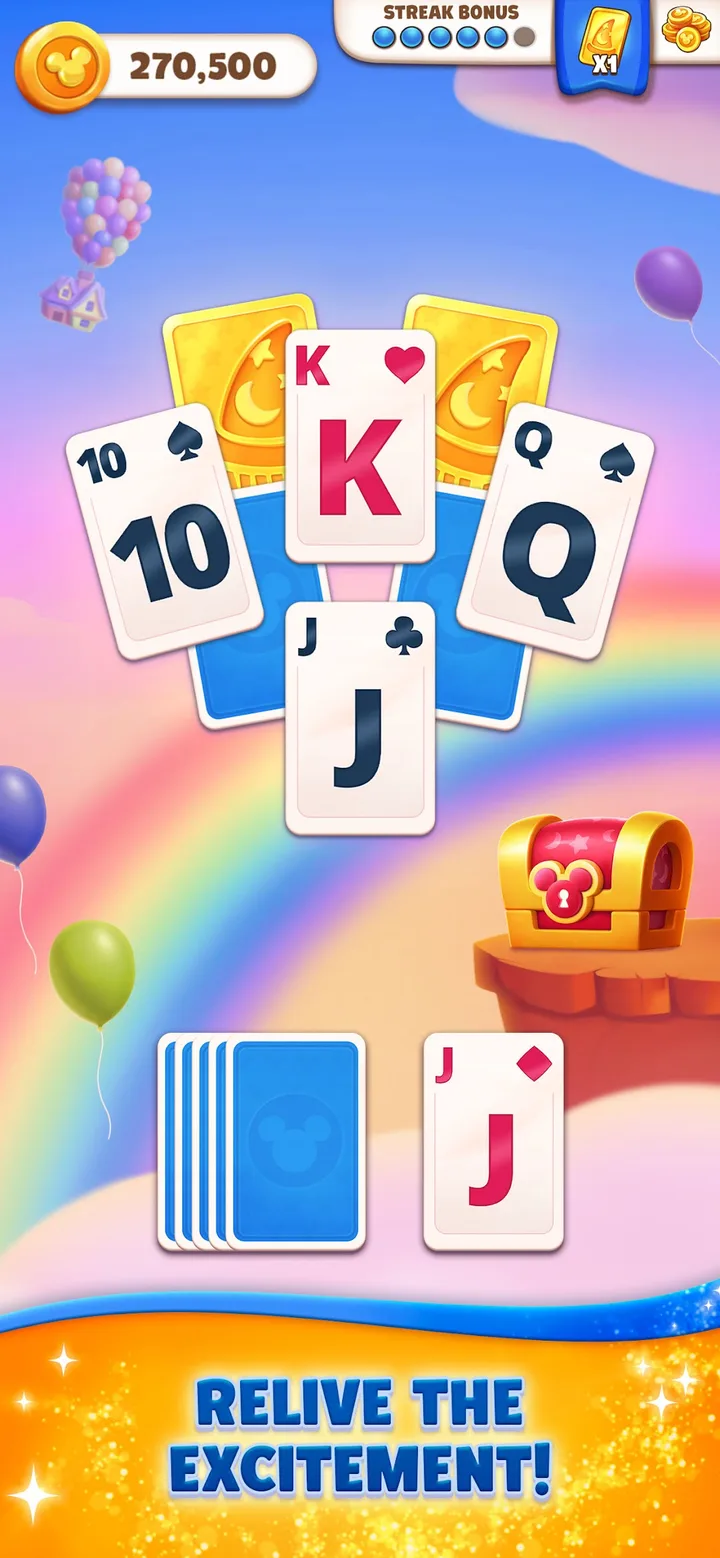 Disney Solitaire screenshot 1