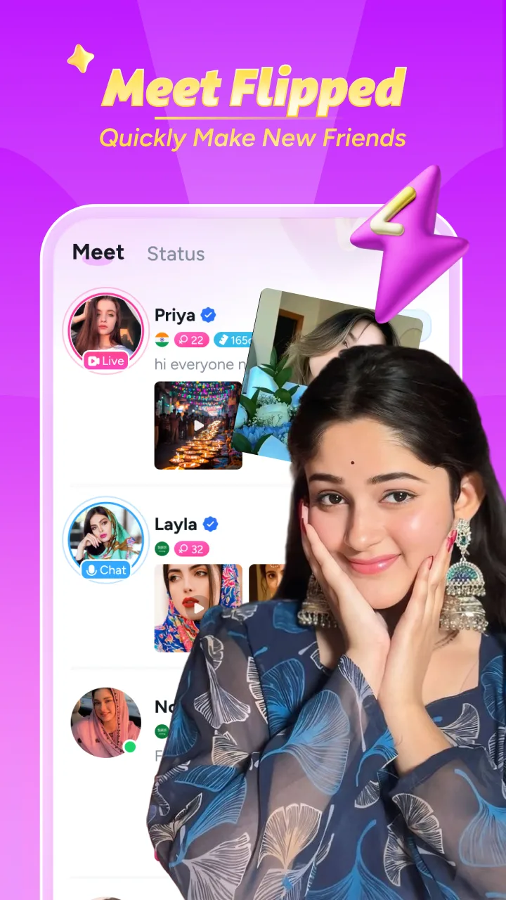 TakaLite - Chat & Meet screenshot 2