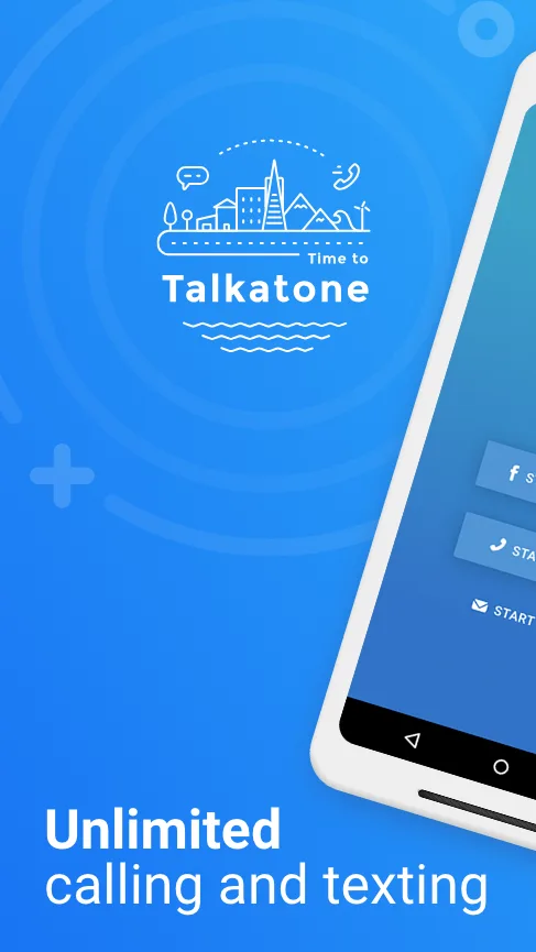 Talkatone: Texting & Calling screenshot 1