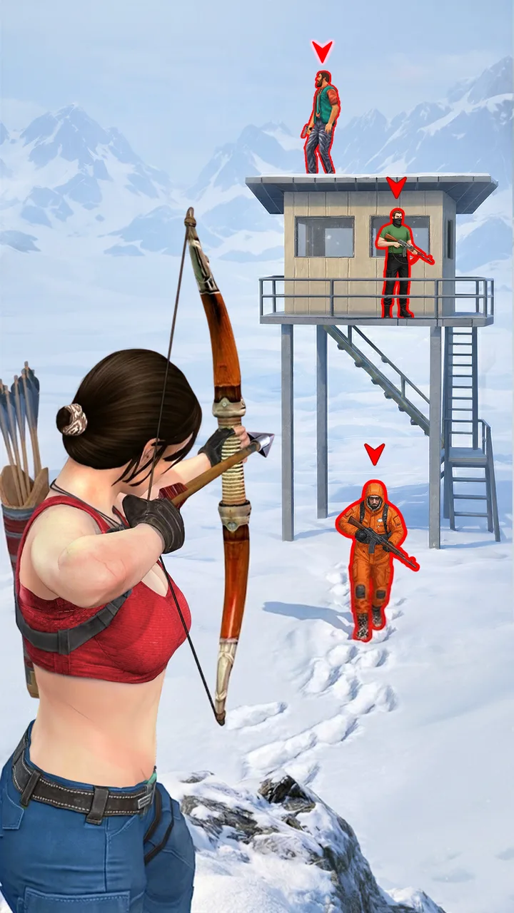 Archer Assassin Shooting Game screenshot 3