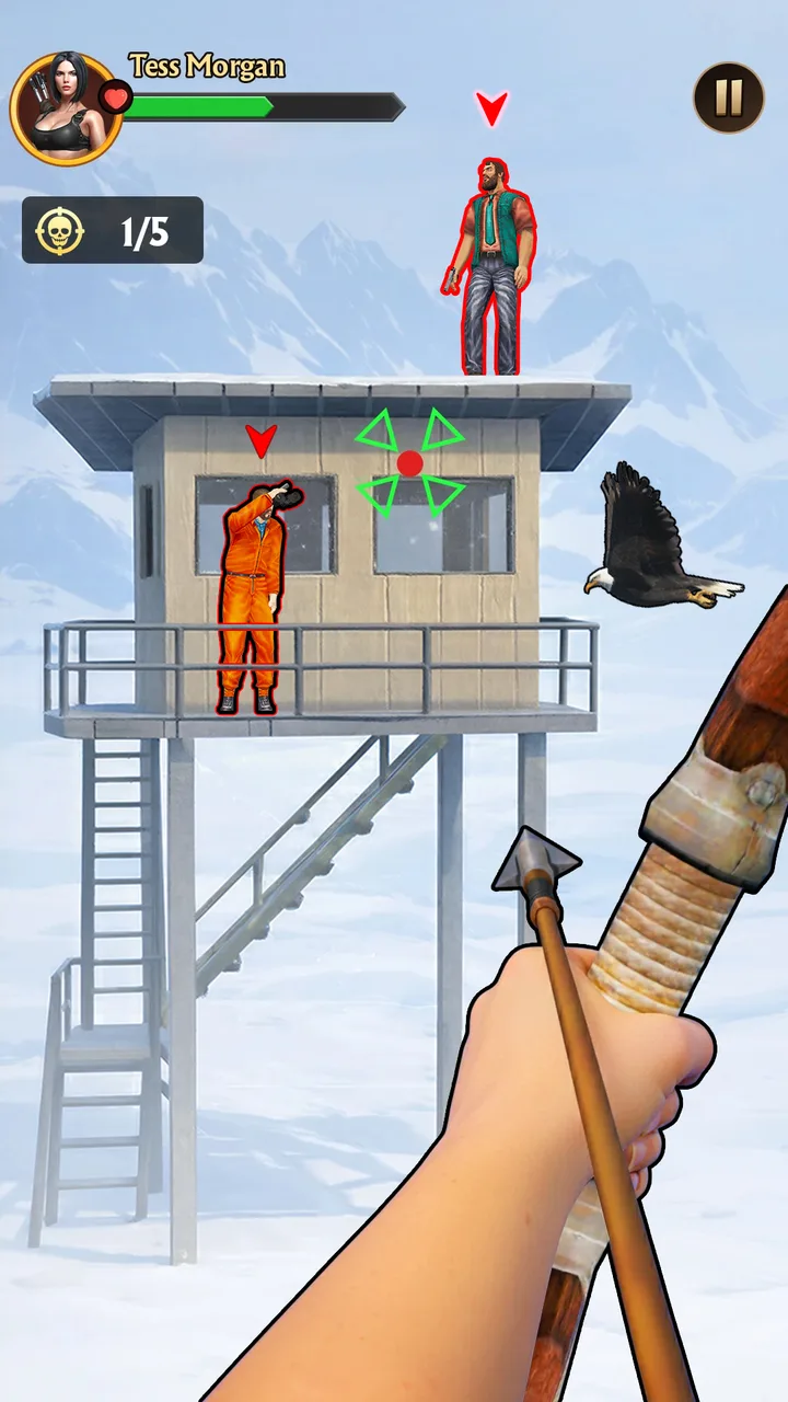 Archer Assassin Shooting Game screenshot 4